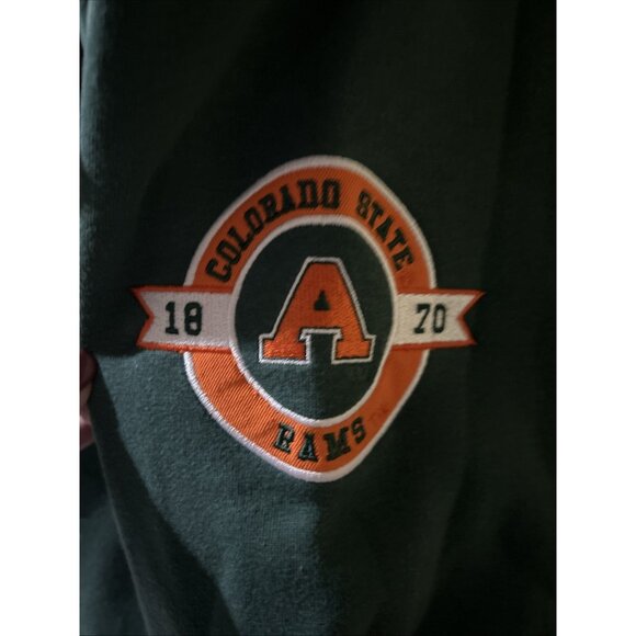 Colorado State CSU RAMS Aggies Logo Full Zip Mens Jacket L NCAA NEW Colosseum - Picture 13 of 15